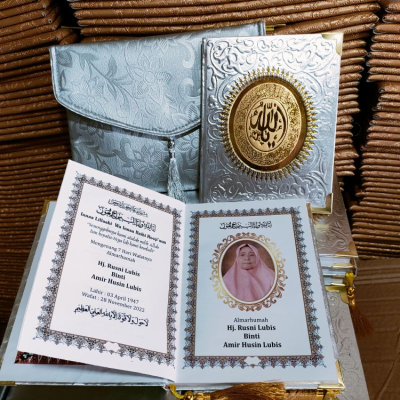 

Cetak Buku Yasin Hardcover Paket Dompet