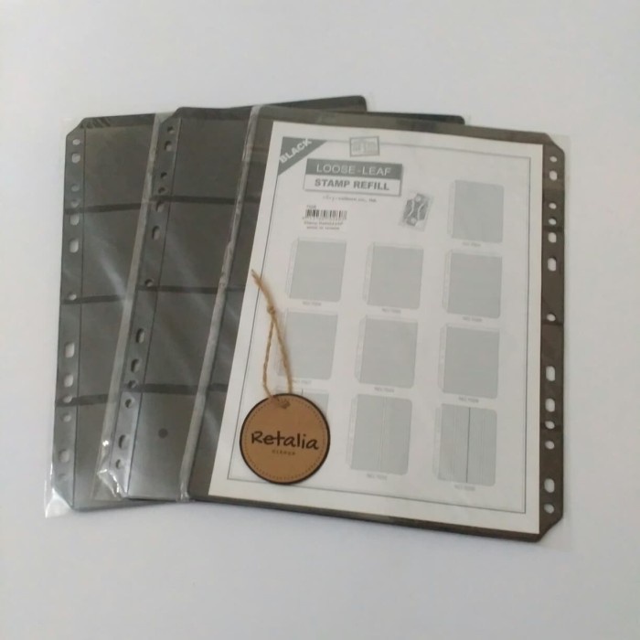 

✨NEW✨ - Refill album perangko 4 baris