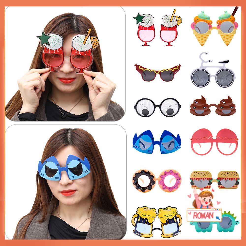 R-flower Sunglasses Sun Flower Shark Hias Properti Selfie Perayaan Liburan