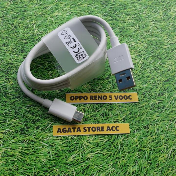 Big Sale Kabel Charger Oppo Reno 6 / Reno 5 / Reno 4 4f Original 100% Vooc Type C Fast Charging