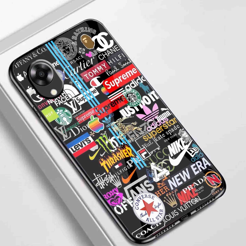 (J17) Softcase Oppo A17k - Softcase Kaca Oppo A17k - Case Aesthetic Oppo A17k - Case keren Oppo A17k