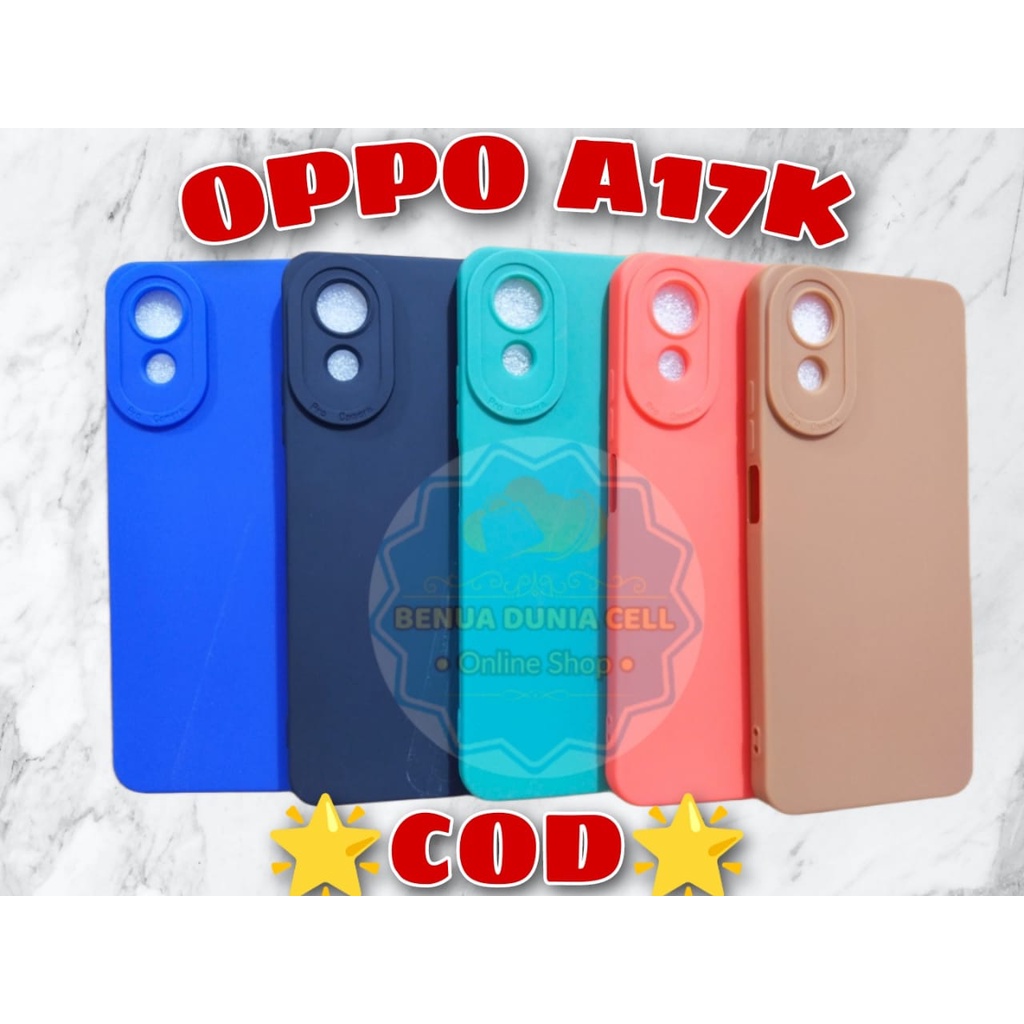 OPPO A17K 2022 SOFTCASE PRO KAMERA PC OPPO A17K 2022 NEW - BDC