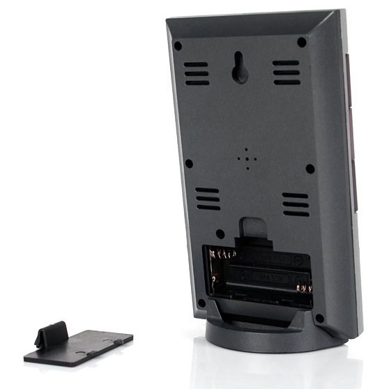 Weather Station Humidity Temperature Alarm Desk Clock Jam Alarm - 3210