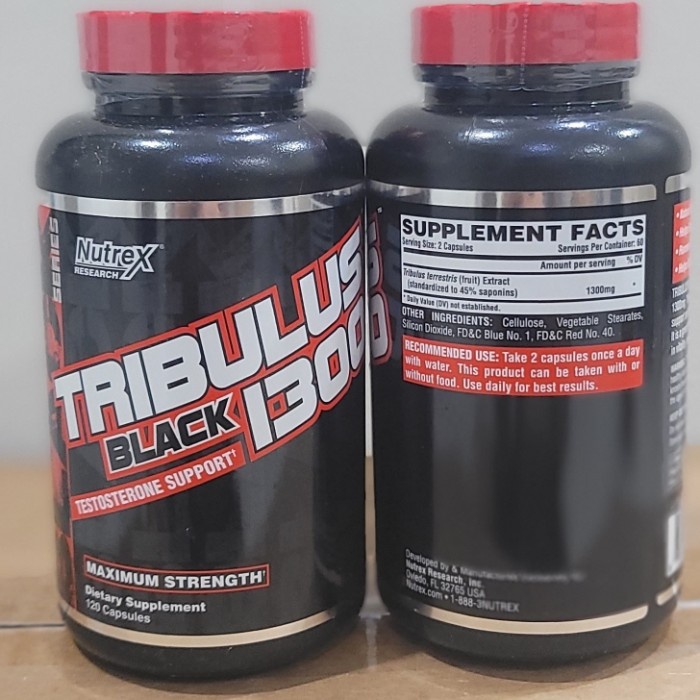 Nutrex tribulus Black 1300 120caps nutrex Triblus ORIGINAL USA