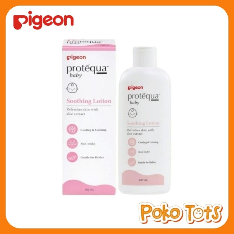 Pigeon Protequa Baby Soothing Lotion 180ml Losion Pelemab Kulit Bayi