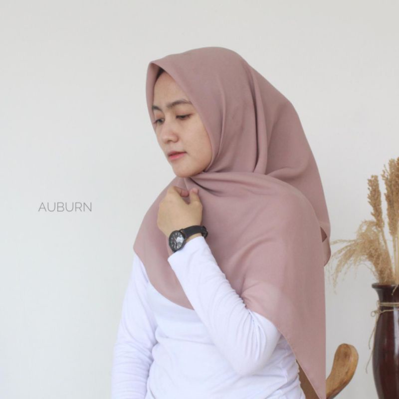 HIJAB POLYCOTTON - HIJAB PLAIN SQUARE