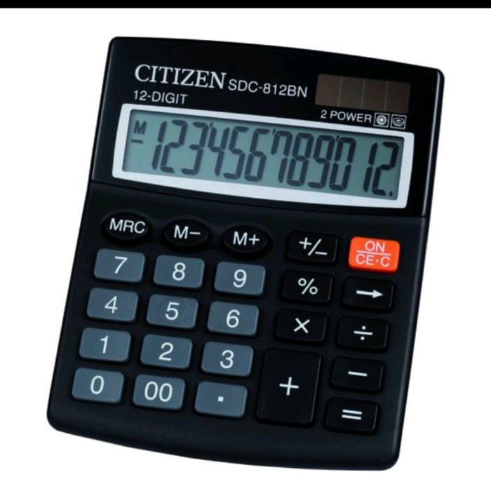 

LIMITED EDITION Kalkulator Citizen SDC 812BN Calkulator CITIZEN 12 Digit