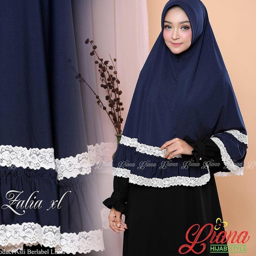 JILBAB SYARI ZALIA XL BAHAN JERSEY HYGET [JBL.21De22ᴬ]