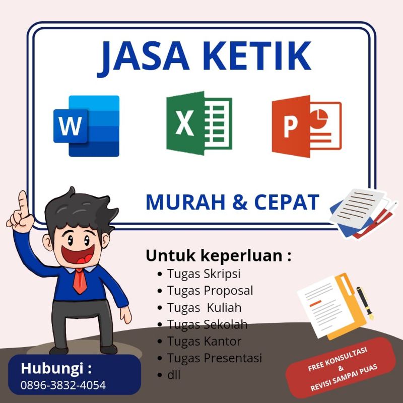 Jasa Ketik Word &amp; Excel