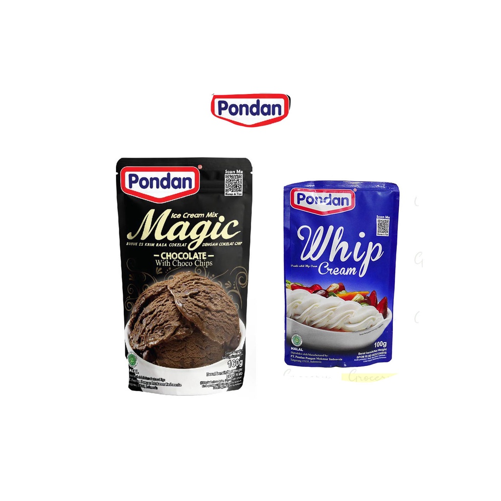 PONDAN WHIP CREAM - WHIP CREAM - PONDAN ICE CREAM MIX