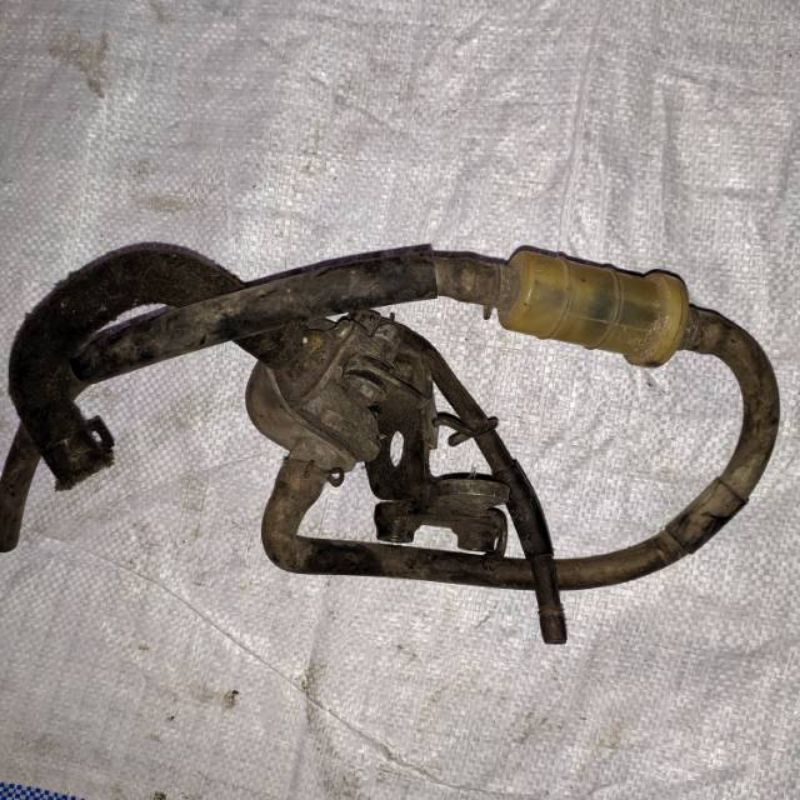 emisi gas buang emisi hawa tirev tiger revo ori copotan motor set selang