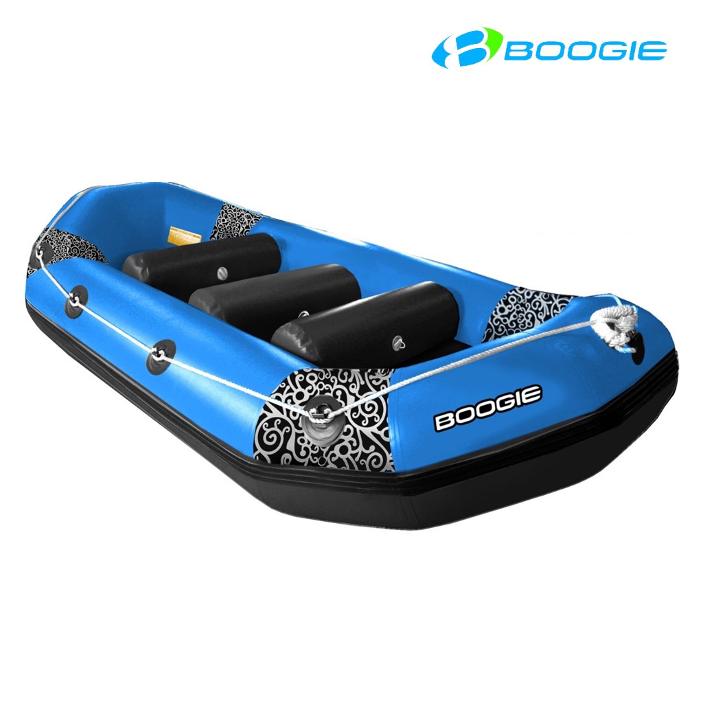 Boogie Perahu Karet arung jeram Barong 380 Blue - Black