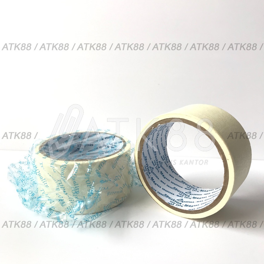 

Selotip Kertas Segitiga Mas 48mm / Masking Tape 2" inch