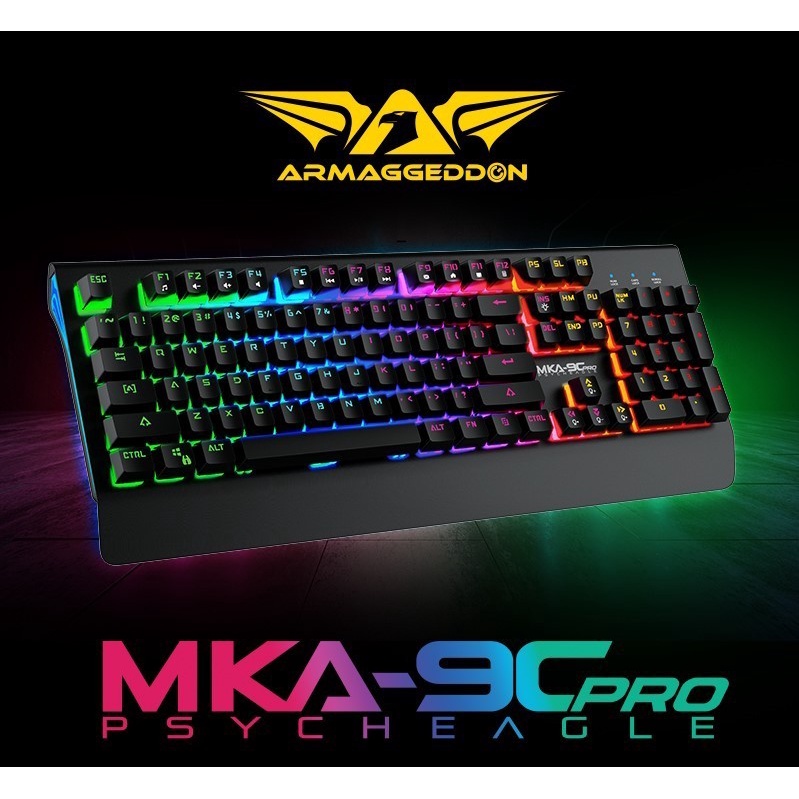 Keyboard Gaming Mechanical Armaggeddon MKA 9C Pro Psycheagle