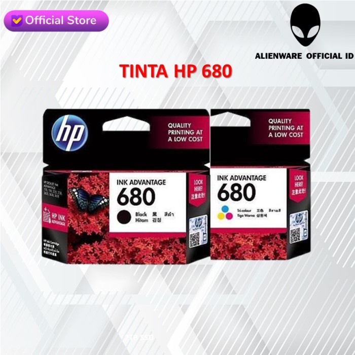 TINTA HP 680