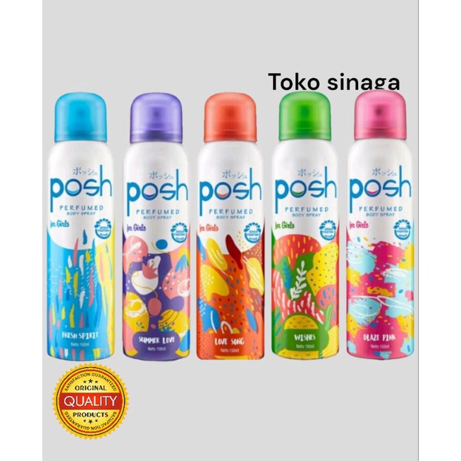 Posh Body Spray 150 ml.