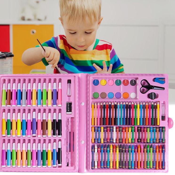 

Modis Homeeasy Oil Pastel Crayon 168pcs crayon set pensil warna pena cat air 150 set kuas lukis krayon & pastel- CP4 Special Edition