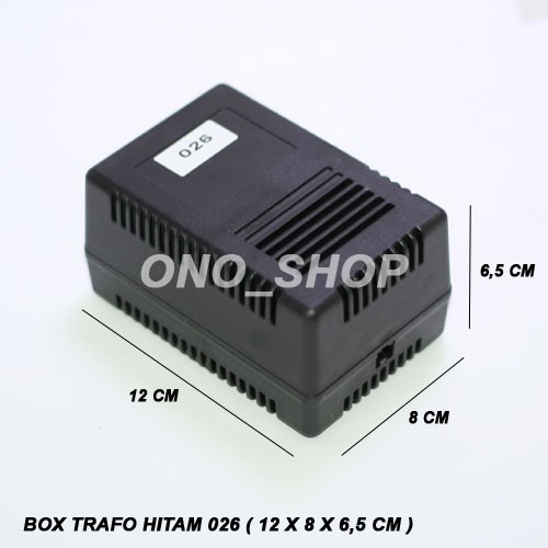 

Box Trafo Hitam 026 ( 12 x 8 x 6,5 cm ) onosh00 dijamin