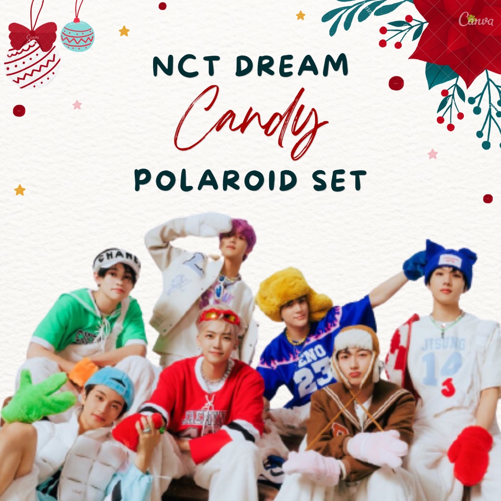 NCT DREAM DREAM CANDY POLAROID SET || Foto polaroid NCT DREAM Dream Candy (Baca Deskripsi)