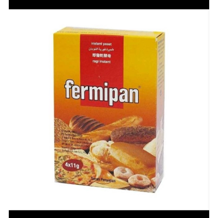 

FERMIPAN / RAGI KERING INSTAN ( 1 BOX ISI 4PCS X 11GRAM )