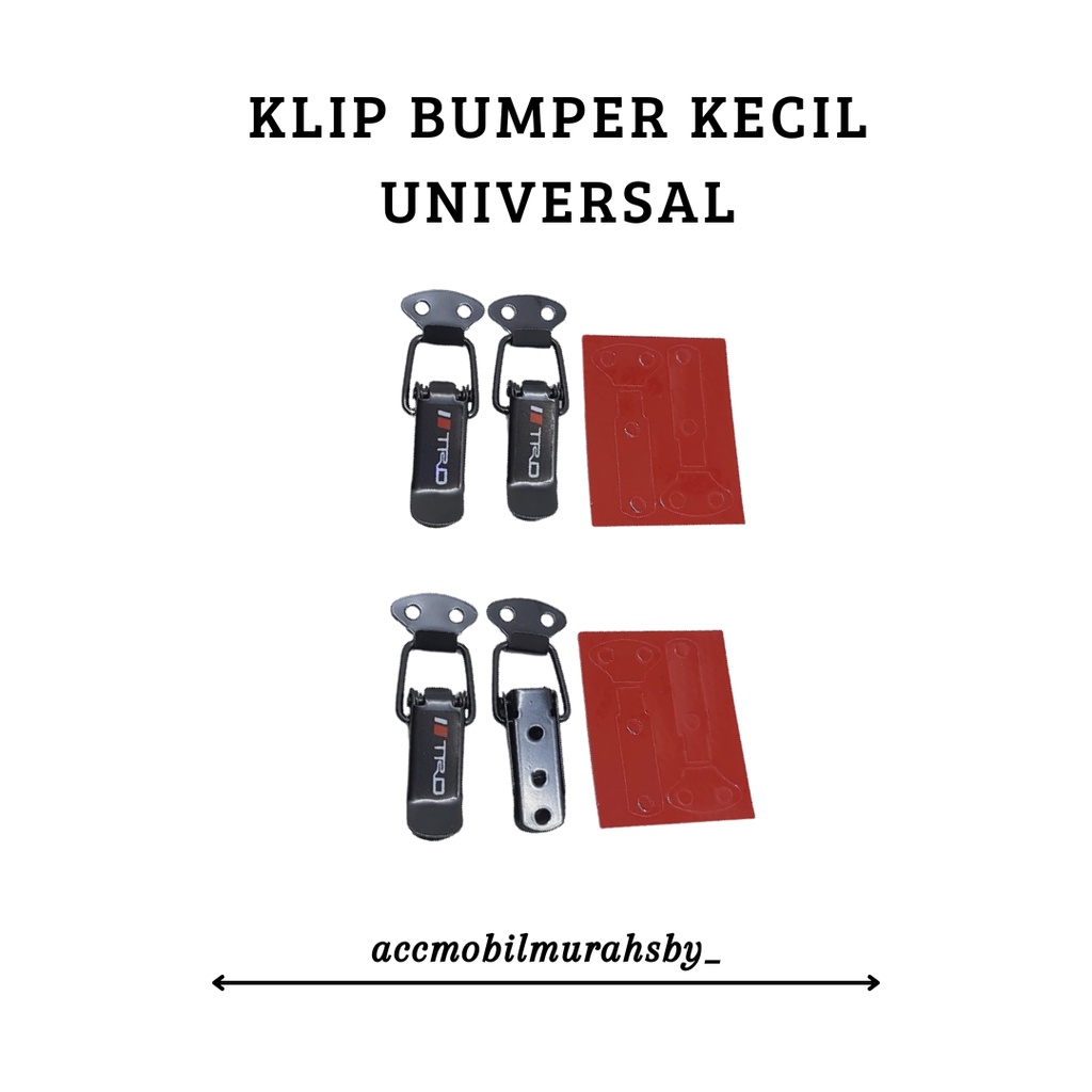 Universal Klip Small Clip Bumper Quick Release Klip Bemper Mobil Kecil