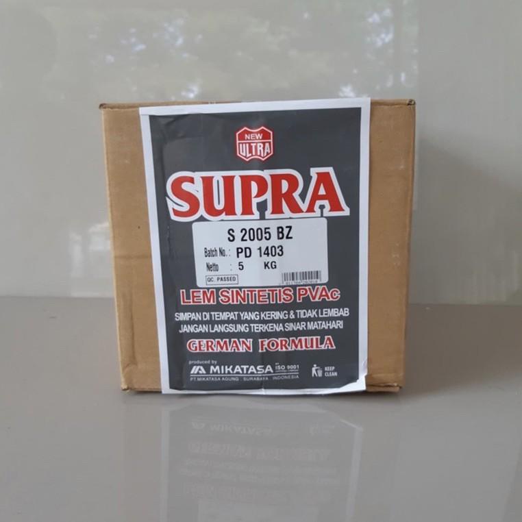 

(New)(Y32H)☛ lem putih supra 5KG bisa cod