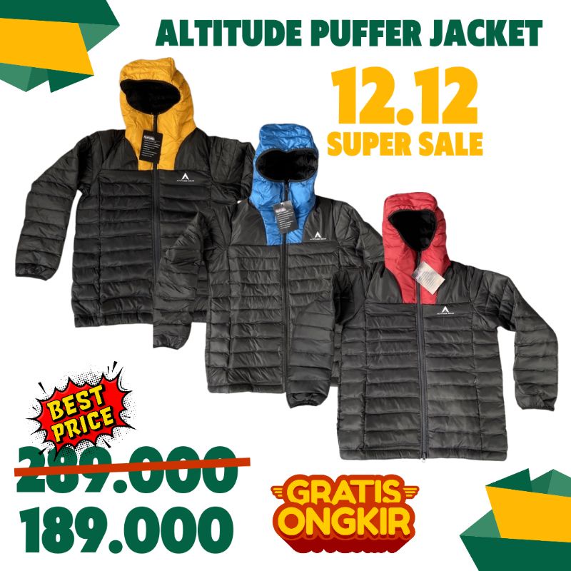 12.12 Promo Jaket Gunung Dacron Original - Jaket Ultralight Dacron