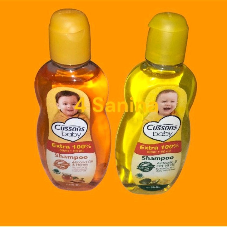 Shampo cussons baby 50 + 50 ml / cussons baby shampo