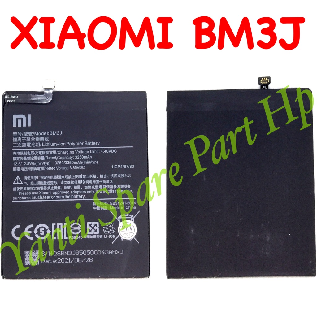 Baterai Xiaomi Mi8 Lite Mi 8 Lite Mi8x Mi 8x BM3J Original New