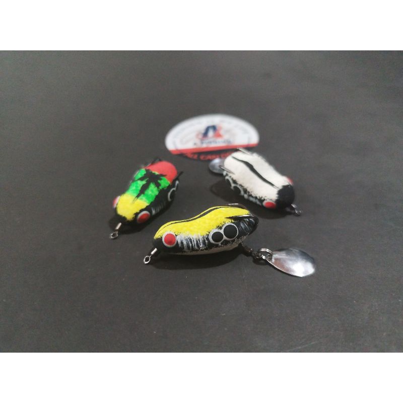 SOFT FROG 3CM TERBARU MELAS LURE