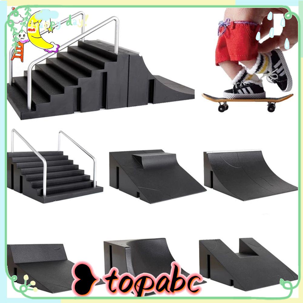 Top Finger Skateboards Mini Ramp Untuk Hadiah Natal Anak-Anak Scene Fingerboard