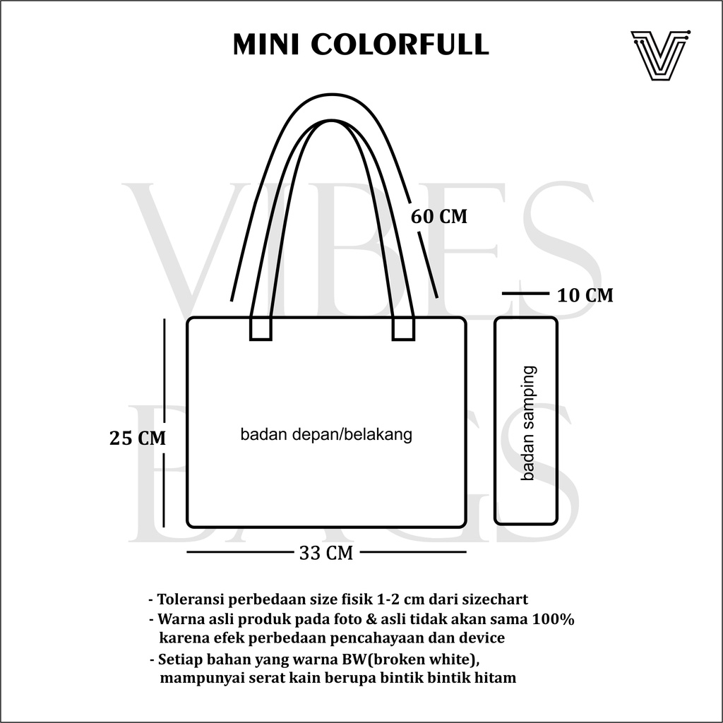 Mini Colorfull (Black)