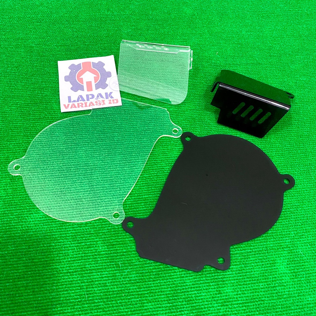 TUTUP COVER CVT NMAX 155 OLD LAMA 2015 - 2019 BAHAN ACRYLIC TEBAL 3MM TUTUP CVT FULLSET N-MAX LAMA 2