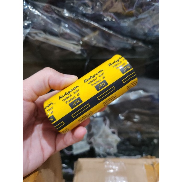 elco 15000uf 100v ruby yellow , 15000/100v rubi kuning