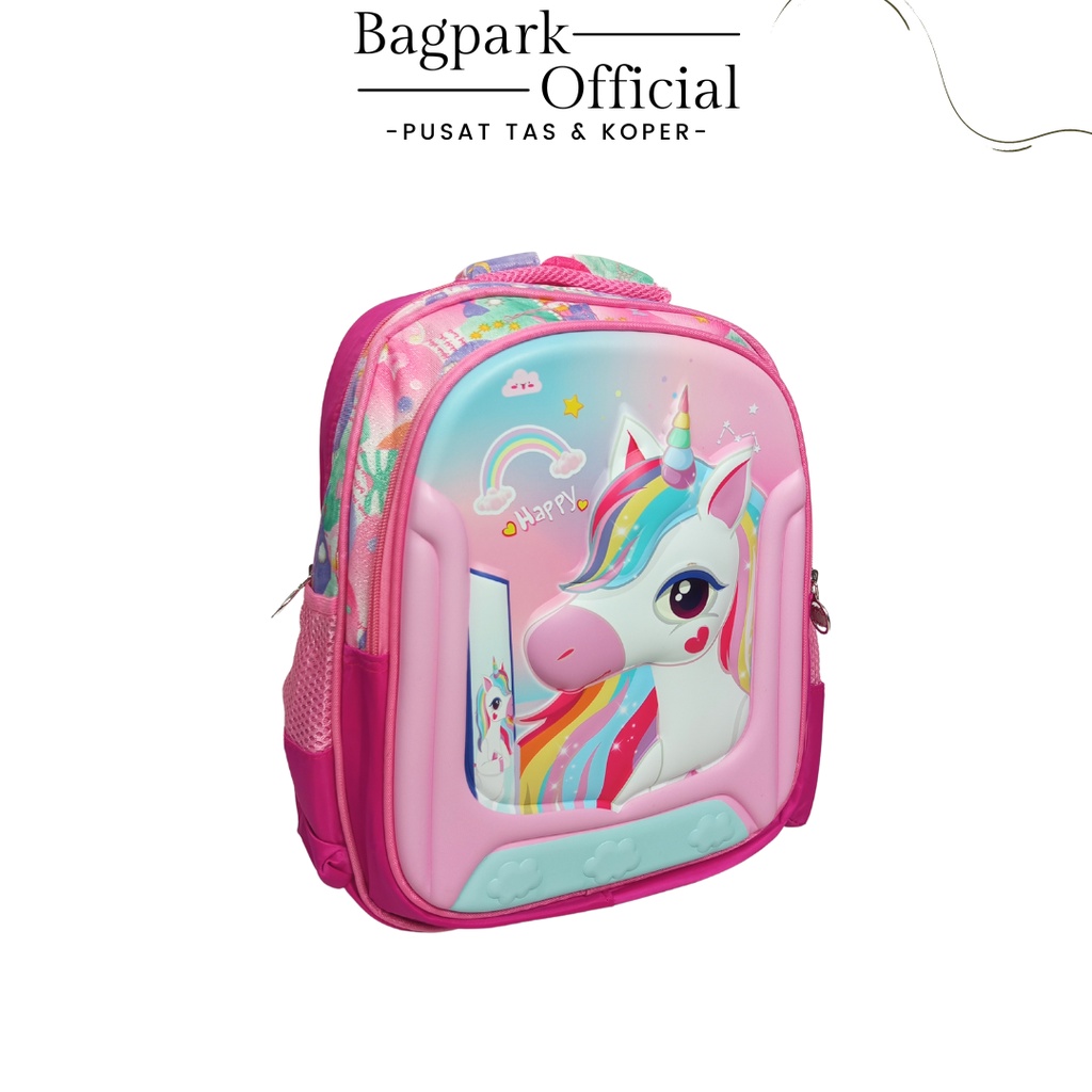 TAS SEKOLAH ANAK PEREMPUAN TAS ANAK ALTO 14 INCH  RANSEL ANAK CEWEK GAMBAR FROZEN UNICORN HELLO KITTY EMBOS