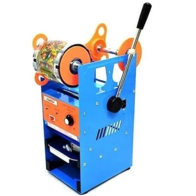 CUP SEALER VIPOO -  PRESS SEALER GELAS PLASTIK - MESIN PENUTUP GELAS MANUAL - SEALER CUP PLASTIK - C