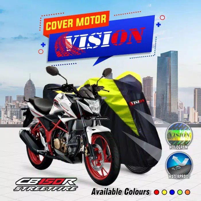 COVER SARUNG MOTOR HONDA CB150R WATERPROOF ANTI AIR KUALITAS OUTDOOR