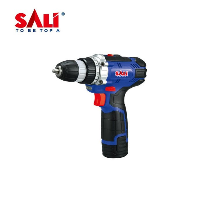 SALI Cordless Drill Koper Bor Baterai 10mm 1500mah 2 Pcs 12Volt