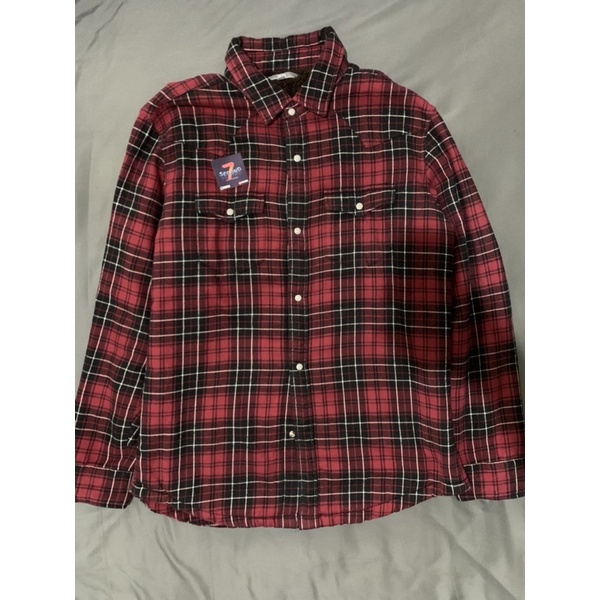 Flanel Sherpa Uniqlo