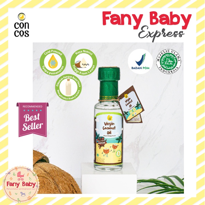 CONCOS VCO / VIRGIN COCONUT OIL RASA COKELAT BABY &amp; KIDS