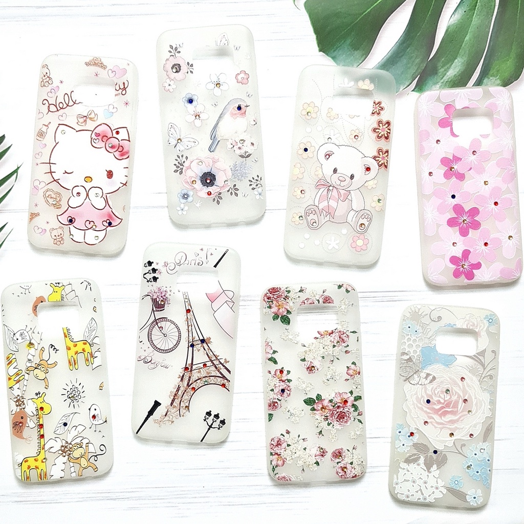 OPPO NEO 7 A33 F1S A59 | GLOW ART SWAROSKI Soft Case Glow In The Dark