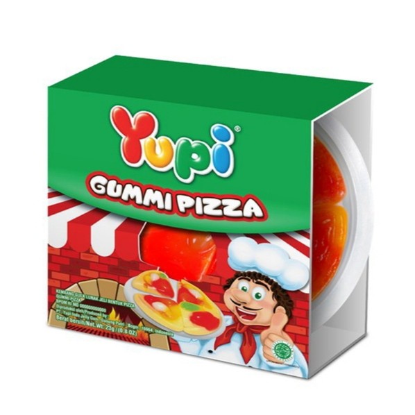 

Yupi Gummy Candies Gummi Pizza 23 gr