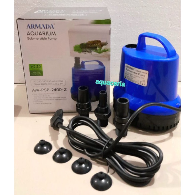 mesin pompa celup kolam aquarium air power head ARMADA AM PSP 2400Z TERLARIS