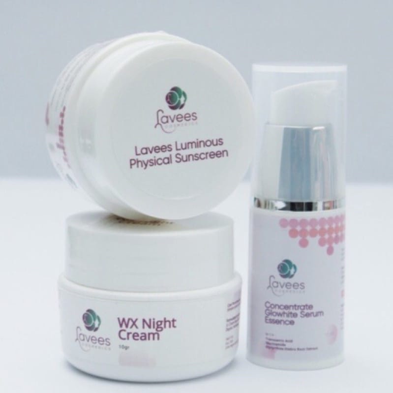 [PAKET FLEK & MELASMA GLOWHITE BRIGHTENING] Diamond By Lavees Cosmedics Mengatasi Melasma dan Flek H