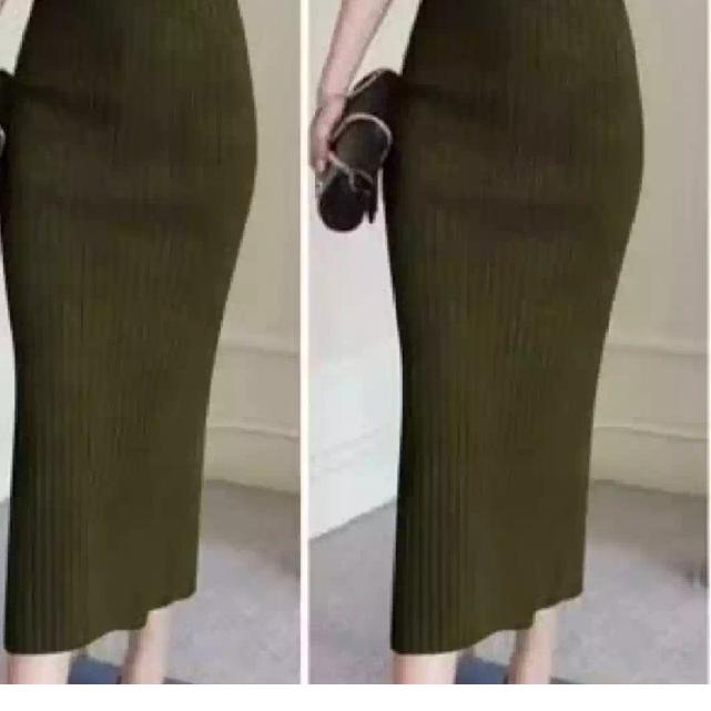 rajut premium, rok span rajut, rok rajut, rok knit rajut premium ROK SPAN RAJUT PANJANG | ROK PREMIU