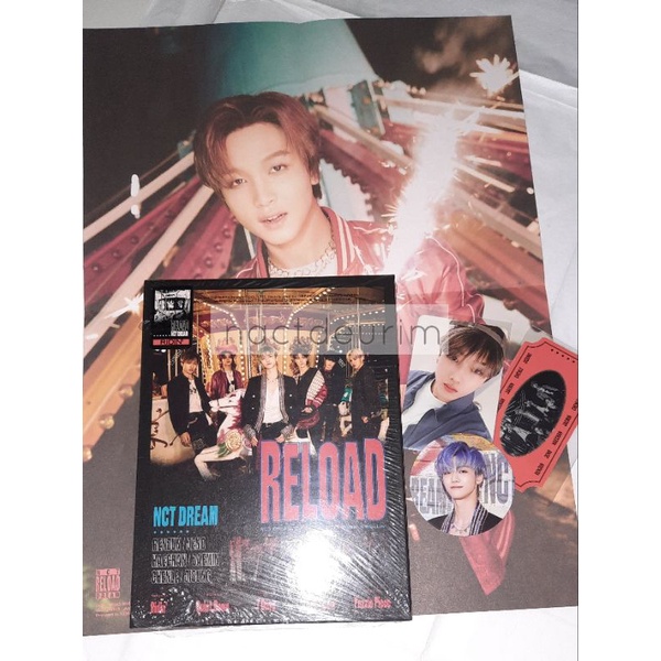 nct dream reload album (pc jisung fp jaemin haechan cc jaemin)