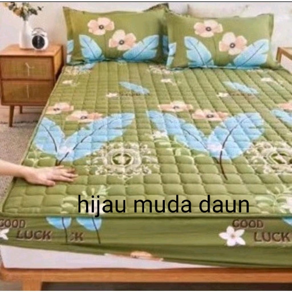 SPREI WATERPROOF ANTI AIR SEPREI SULTAN ANTI OMPOL UKURAN 180X200