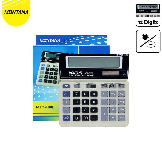 

Calculator / Kalkulator Montana Mt 868 L/ 12 Digits