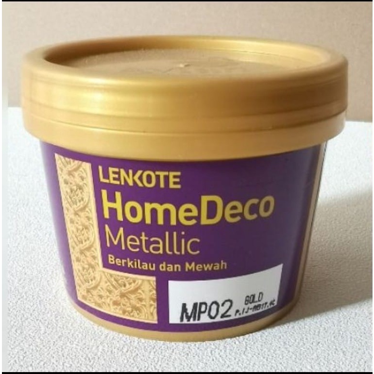 lenkote home deco metalik (cat emas)