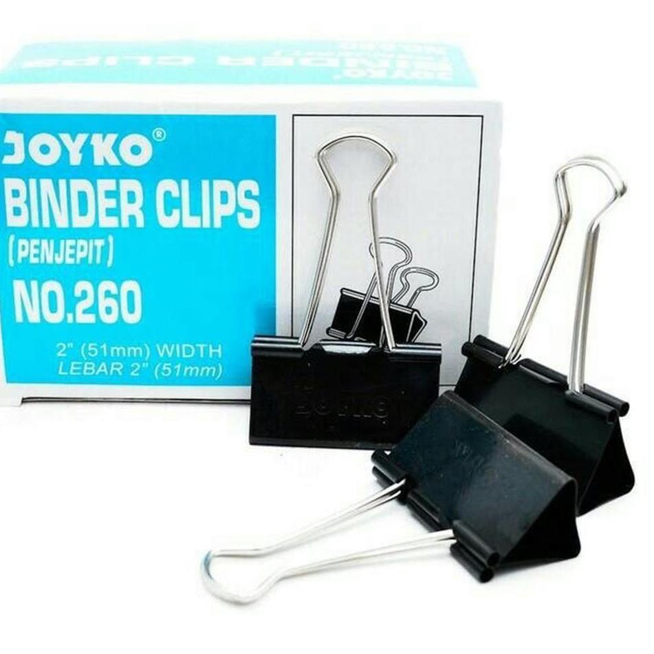 

[KODE PRODUK ZEH0R4780] Binder Clips No. 260 Joyko
